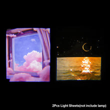 Load image into Gallery viewer, Ins Scenery Projection Lamp Sea Clouds Landscape Projector Photo Prop Creative Photograph Background Wall Light Party Decor