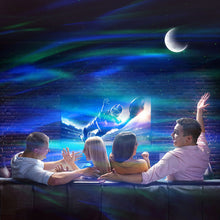 Load image into Gallery viewer, Led Aurora Borealis Moon Galaxy Night Lights Bluetooth Music Laser Star Nebula Projection Bedroom Decoration Atmospher Projector
