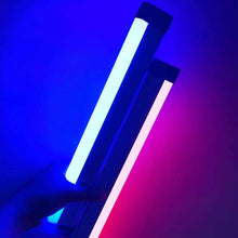 Load image into Gallery viewer, Handheld LED Night Lamps RGB Colorful Atmosphere Fill Light Rechargeable Bedroom Photography Selfie Lamp Lighting Room Decor