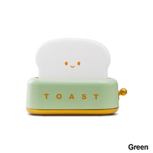 Load image into Gallery viewer, LED Bread Maker Night Light USB Charging Dimming Toast Lamp Bedroom Children Timing Sleeping Lamps Fun Switch Mood Light