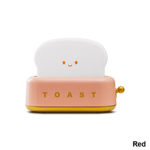 Load image into Gallery viewer, LED Bread Maker Night Light USB Charging Dimming Toast Lamp Bedroom Children Timing Sleeping Lamps Fun Switch Mood Light