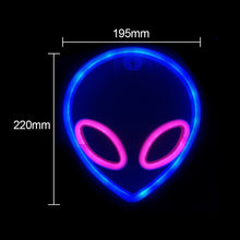 Load image into Gallery viewer, Neon LED Light Sign Lightning Aliens ET Neon Light Wall Hanging Neon Lamp Neon Signs for Bar Home Decor Party Christmas Xmas Birthday Gift