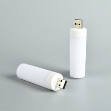 Load image into Gallery viewer, USB Atmosphere Light LED Flame Flashing Candle Lights Book Lamp for Power Bank Camping Lighting Cigarette Lighter Effect Light
