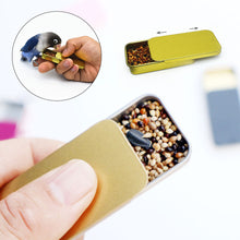 Load image into Gallery viewer, Bird Training Food Jar Handheld Parrot Bird Feeding Feeder Bird IQ Growth Training Tools Interactive Toys Mini Iron Tank for Bird Feeding