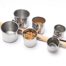 Load image into Gallery viewer, Pet Birds Hanging Cage Bowl Dish Cup Anti-turnover Stainless Steel Feeding Food Drinking Feeder for Parakeet Lovebird