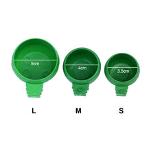 Load image into Gallery viewer, 3Pcs/set Mini Bird Parrot Pigeons Hamster Pet Cage Water Food Bowl Feeder Plastic Pigeons Birds Cage Sand Water Cup Hanging Drinking Feeding Bowl