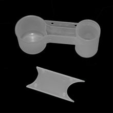 Load image into Gallery viewer, Plastic Pet Bird Drinker Feeder Water Bottle Cup Cat Chicken Pigeon Parrot Hamster Double Nozzle Water Guide Feeding Holder