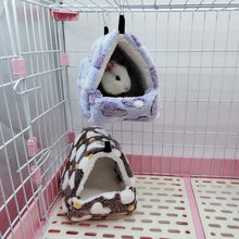 Load image into Gallery viewer, Winter Pet Bird Parrot Hamster Cage Cotton Nest Tunnel Hammock Hut Tent Bed Hanging Cave For Sleeping Hatching For Hamster Rabbit Guinea Pig
