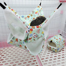 Load image into Gallery viewer, Winter Pet Bird Parrot Hamster Cage Cotton Nest Tunnel Hammock Hut Tent Bed Hanging Cave For Sleeping Hatching For Hamster Rabbit Guinea Pig