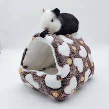Load image into Gallery viewer, Winter Pet Bird Parrot Hamster Cage Cotton Nest Tunnel Hammock Hut Tent Bed Hanging Cave For Sleeping Hatching For Hamster Rabbit Guinea Pig