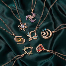 Load image into Gallery viewer, Game Impact Necklace Popular Sparkling Clavicle Pendant Chain Choker Summer Necklace for Women Fine Jewelry Wedding Party