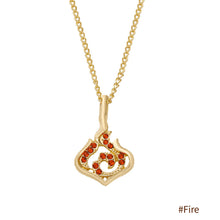 Load image into Gallery viewer, Game Impact Necklace Popular Sparkling Clavicle Pendant Chain Choker Summer Necklace for Women Fine Jewelry Wedding Party