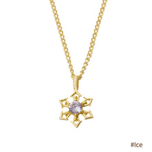 Load image into Gallery viewer, Game Impact Necklace Popular Sparkling Clavicle Pendant Chain Choker Summer Necklace for Women Fine Jewelry Wedding Party