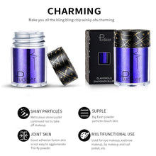Load image into Gallery viewer, Glitter Eye Shadow Makeup Monochrome Shining Eyeshadow Sequins Pearly Universal Party Cosmetic Palete Women Cosmetics