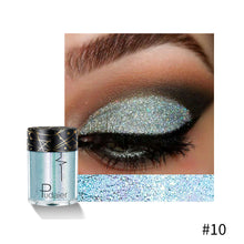 Load image into Gallery viewer, Glitter Eye Shadow Makeup Monochrome Shining Eyeshadow Sequins Pearly Universal Party Cosmetic Palete Women Cosmetics
