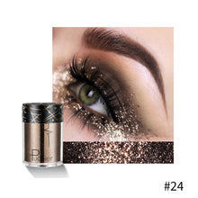 Load image into Gallery viewer, Glitter Eye Shadow Makeup Monochrome Shining Eyeshadow Sequins Pearly Universal Party Cosmetic Palete Women Cosmetics