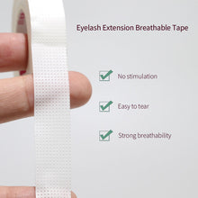 Load image into Gallery viewer, Breathable Isolation Eyelash Extension Under Eye Pad Sensitive Eyelash Adhesive Tape Cloth Tape for False Eyelash Extensions Tool