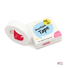 Load image into Gallery viewer, Breathable Isolation Eyelash Extension Under Eye Pad Sensitive Eyelash Adhesive Tape Cloth Tape for False Eyelash Extensions Tool