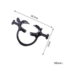Load image into Gallery viewer, C-Shape Dental Tool Intraoral Cheek Lip Retractor Opener Double Head Orthodontic Teeth Mouth Opener Oral Care Black One-piece Opener