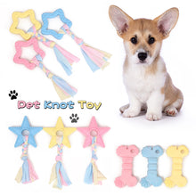 Load image into Gallery viewer, Pet Chewing Toy Molar Toys TPR Teething Bone Interactive Dog Toy Gum Massager Stick Pet Toy Pull Ring Toy