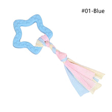Load image into Gallery viewer, Pet Chewing Toy Molar Toys TPR Teething Bone Interactive Dog Toy Gum Massager Stick Pet Toy Pull Ring Toy