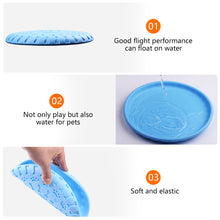 Load image into Gallery viewer, 1Pc TPR Flying Saucer Pet Training Toys Puppy Dogs Cats Game Discs Resistance Bite Chew Puppy Pet Toy For Dog Pet Training Toys