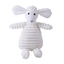 Load image into Gallery viewer, Dog Puppy Plush Toys Pets Chew Toy Animal Shape Squeak Cleaning Toys for Small Medium Dog Accessories Pet Training Supplies