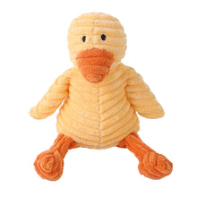 Load image into Gallery viewer, Dog Puppy Plush Toys Pets Chew Toy Animal Shape Squeak Cleaning Toys for Small Medium Dog Accessories Pet Training Supplies