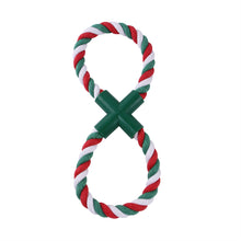 Load image into Gallery viewer, Dog Puppy Double Knot Chew Rope Knot Toys Chirstmas Pet Clean Teeth Durable Braided Bone Rope Pet Molar Toy Pet Supplies