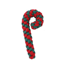 Load image into Gallery viewer, Dog Puppy Double Knot Chew Rope Knot Toys Chirstmas Pet Clean Teeth Durable Braided Bone Rope Pet Molar Toy Pet Supplies