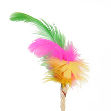 Load image into Gallery viewer, Cat Toy Pet Cat Sisal Scratching Ball Training Interactive Toy for Kitten Pet Cat Supplies Funny Play Feather Toy cat accessorie