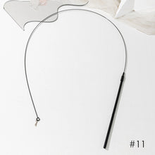 Load image into Gallery viewer, Cat Toy Stick Insect Feather Replacement Head Little Flying Handmade Kitten With Bell Interactive Teaser Pet Supplies