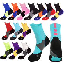 Load image into Gallery viewer, Adult Professional Anti Slip Basketball Socks Elite Non-slip Soccer High Socks Tennis Sport Socks Grip Cycling Riding Socks 39-44
