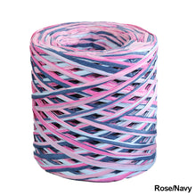 Load image into Gallery viewer, 200m/roll Hand-knitted Lafite Raffia Straw Paper Yarn Rope Baking Packaging Strap Rope Crocheting Summer Hat Bags Weaving Yarn