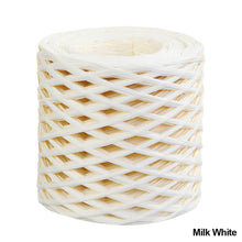 Load image into Gallery viewer, 200m/roll Hand-knitted Lafite Raffia Straw Paper Yarn Rope Baking Packaging Strap Rope Crocheting Summer Hat Bags Weaving Yarn