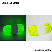 Load image into Gallery viewer, 50g/roll 50m/roll Hallween Decoration Yarn Glow in Dark Luminous Knitting Yarn Hand Knitting Chunky Yarn Tapestry Carpet Material Yarn