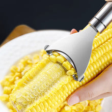 Load image into Gallery viewer, Stainless Steel Corn Kernel Stripper Corns Threshing Device Easy Peeling Corn Kerneler Peeler Kitchen Fruit Vegetable Tools