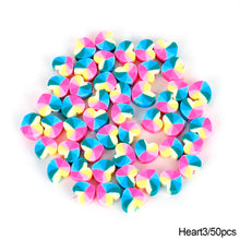 Load image into Gallery viewer, 50pcs Animal Fruit Flower Polymer Clay Beads Kids Jewelry DIY Making Bracelet Necklace Spaced Accessories