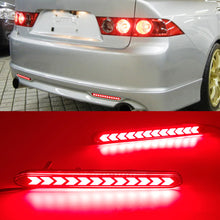 Load image into Gallery viewer, Pair Car Auto LED Rear Bumper Reflector Light Brake Lamp Foglight For Honda Acura TSX , Accord Odyssey CRV