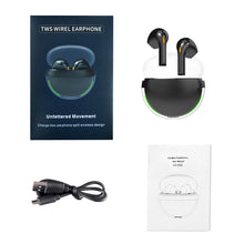 Load image into Gallery viewer, V3 Tws Bluetooth Headset Small Portable Wireless Sports Colorful Lights