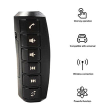 Load image into Gallery viewer, 6 Keys Car Steering Wheel Wireless Remote Control Button For Car Radio DVD GPS Multimedia Navigation Head Unit