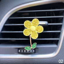 Load image into Gallery viewer, Car Accessories Flower Air Vent Clip Aroma Difuser Flavor Auto Freshener Ornaments Decor Interior For Girls Gifts