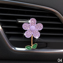 Load image into Gallery viewer, Car Accessories Flower Air Vent Clip Aroma Difuser Flavor Auto Freshener Ornaments Decor Interior For Girls Gifts