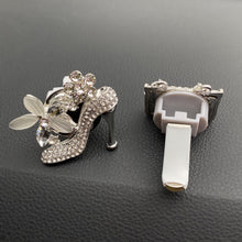 Load image into Gallery viewer, Car Freshener Perfume Diffuser Air Outlet Clip for Girls Rhinestone Bag Diamond Crown Crystal High Heels Accessories Birthday Gift