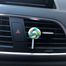 Load image into Gallery viewer, Car Perfume Air Freshener Resin Plastic Colorful Lollipop Model Simulation Rainbow Lollipop Car Interior Accessories