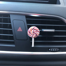 Load image into Gallery viewer, Car Perfume Air Freshener Resin Plastic Colorful Lollipop Model Simulation Rainbow Lollipop Car Interior Accessories