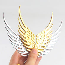 Load image into Gallery viewer, 2Pcs/Set 3D Car Auto Sticker Stereo Metal Angel Wing Decoration with Decals Emblem Chrome Big Wings Sticker