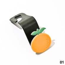 Load image into Gallery viewer, Cartoon Car Hook Rear Seat Back Hanging Hook Automobile Interior Storage Holder Hooks Cute Fruit Animal