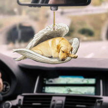 Load image into Gallery viewer, Car Interior Accessories Ornaments Rear Mirror Pendant Sleeping Dog Angel Home Decor Acrylic Hanging Ornaments