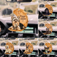 Load image into Gallery viewer, Car Hanging Pendant Decorative Acrylic Dog Shape Hanging Widget Key Backpack Cute Pendant Decoration Accessories